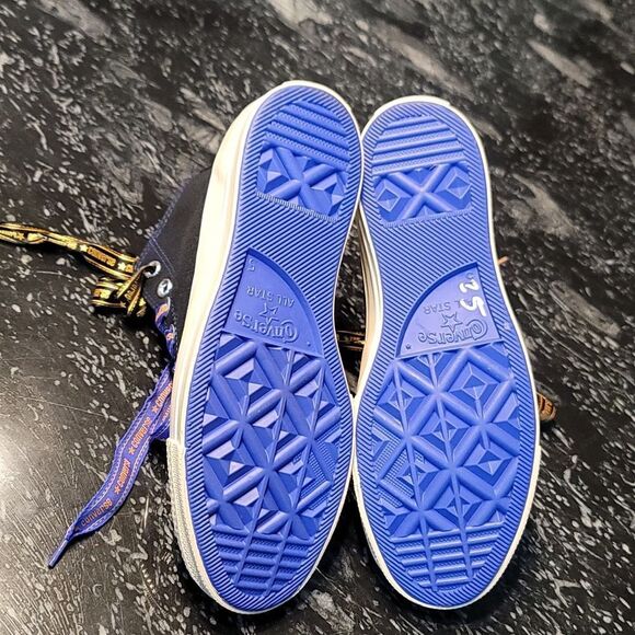 BRAND NEW CONVERSE CHUCK 70 RIBBON LACES KADIN SIYAH SNEAKER - Picture 14 of 16